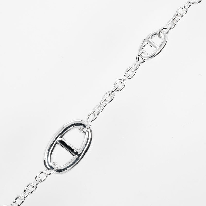 [헤르메스] 헤르메스 Chaine d’Ancre 팔란돌 sh Bracelet 팔 주위에 약 14.3cm은 925