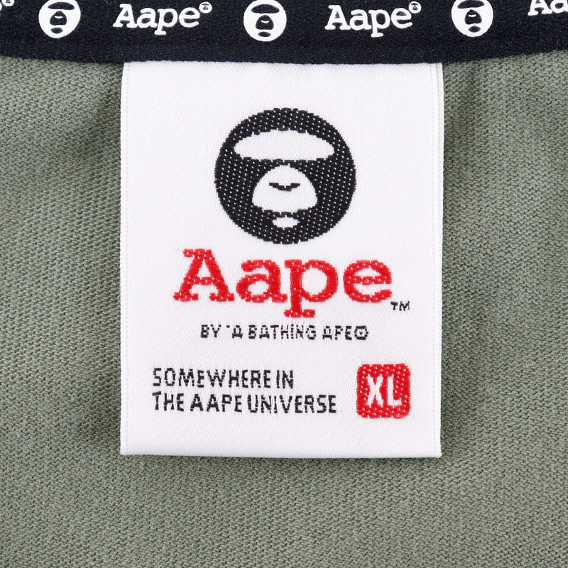 [A BATHING APE] Abacing Ape 
 Long -sleeved T -shirt 
 Cotton Men's A Rank