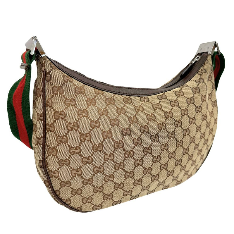 [GUCCI] Gucci 
 Shoulder bag 
 122790 GG Canvas tea Fastener Ladies A-Rank