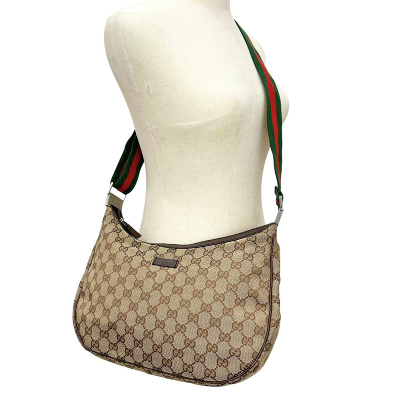 [Gucci] Gucci 
 Bolsa de hombro 
 122790 gg lienzo té sujetador de damas a-rank