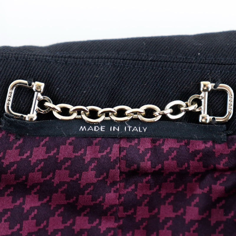 [GUCCI] Gucci 
 trench coat 
 170888-Z0522 Wool Black Ladies