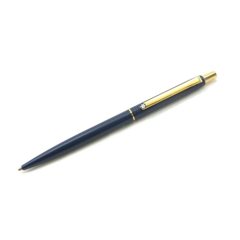 [MONTBLANC] Montblanc 
 Slimline ballpoint pen 
 Stainless steel navy slim line _
