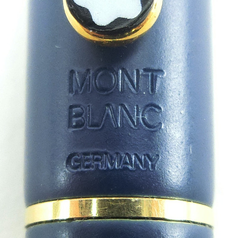 [Montblanc] Montblanc 
 Slimline Ballpoint笔 
 不锈钢海军苗条线_