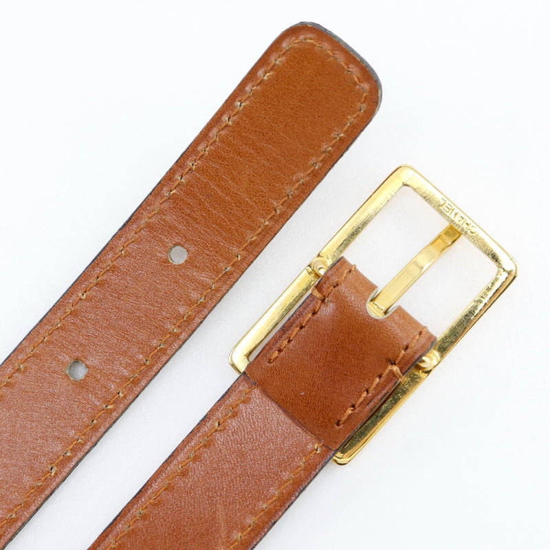 [Chanel] Chanel 
 Cinturón de coco 
 Damas de cuero de cuero vintage