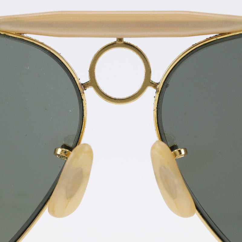 [Ray-Ban] Ray-Ban 
 Gafas de sol de tiradoras y b&L 
 USA Boschurom Vintage Golden Pearl B&L Sharpshooter para hombres B-Rank