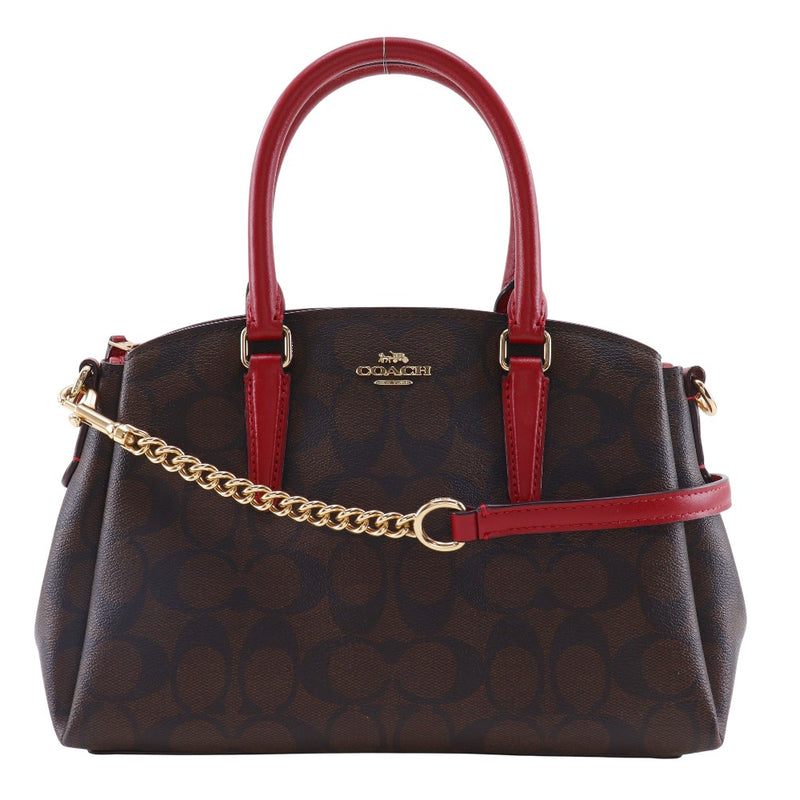 【COACH】コーチ ミニセージ シグネチャー ハンドバッグ
 F29434
