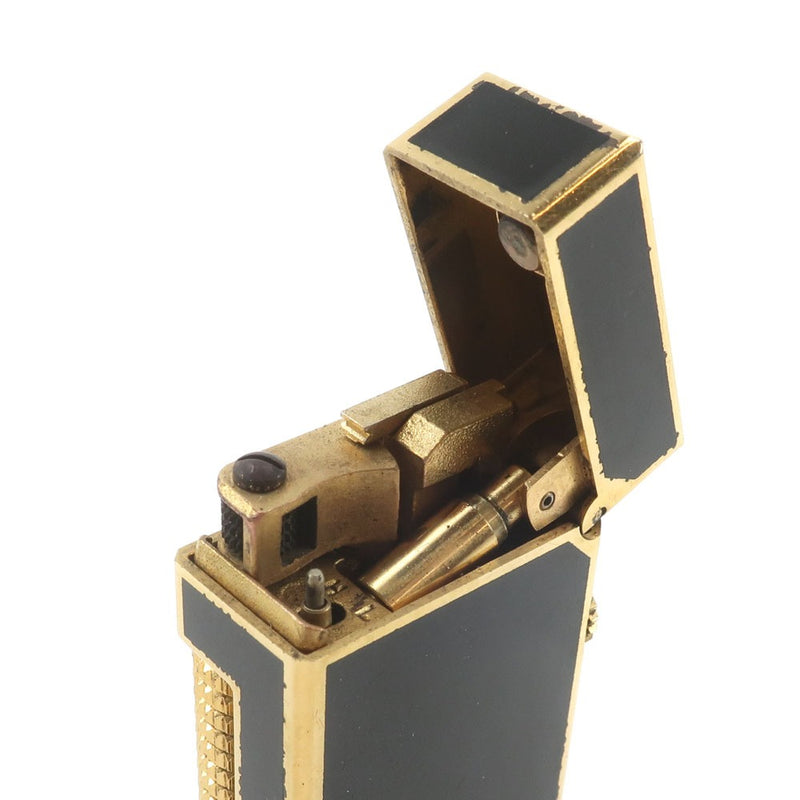 [Dunhill] Dunhill 
 Laura gas writer writer 
 Black Lacquer ROLLER GAS Lighter Men's