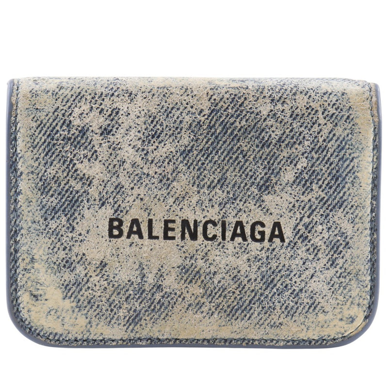 ※最終値下げ【BALENCIAGA 】バレンシアガ コンパクトウォレット BALENCIAGA】バレンシアガ コンパクトウォレット 三つ折り財布 593813