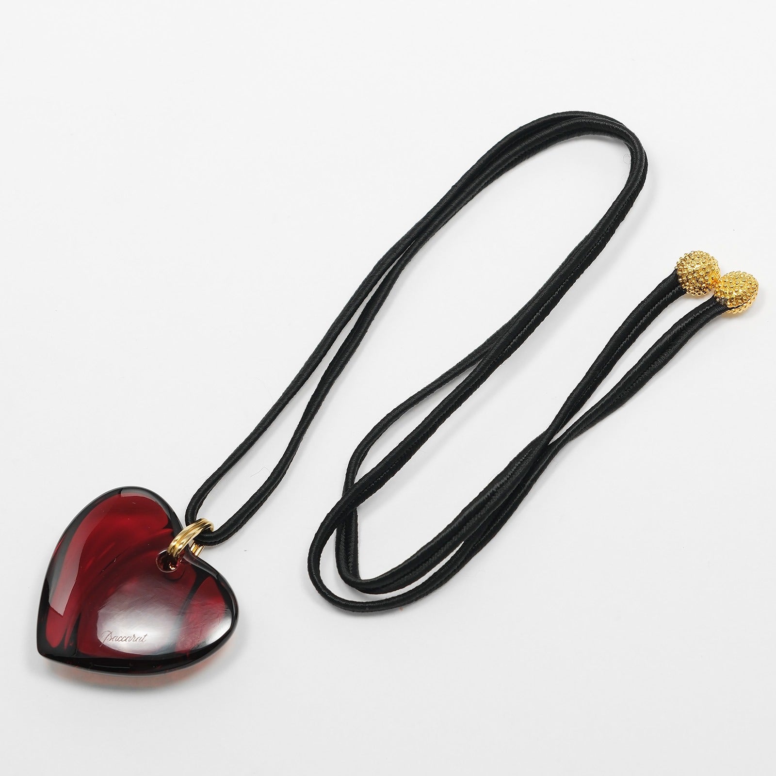 Baccarat] Baccarat Heart Necklace – NISHIKINO VINTAGE KYOTO