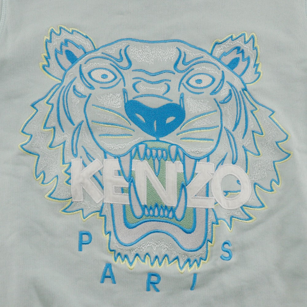 KENZO - 【KENZO】ケンゾー タイガープリント F962SW7054XA コットン 水色 レディース スウェット KENZO】ケンゾー タイガープリント スウェット F962SW7054XA