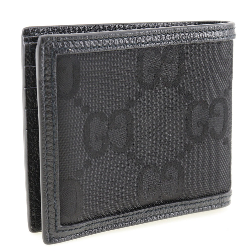 [GUCCI] Gucci Off The Grit Bi-Fold Wallet 625574 Canvas Open OFF THE GRIT Men's A-Rank