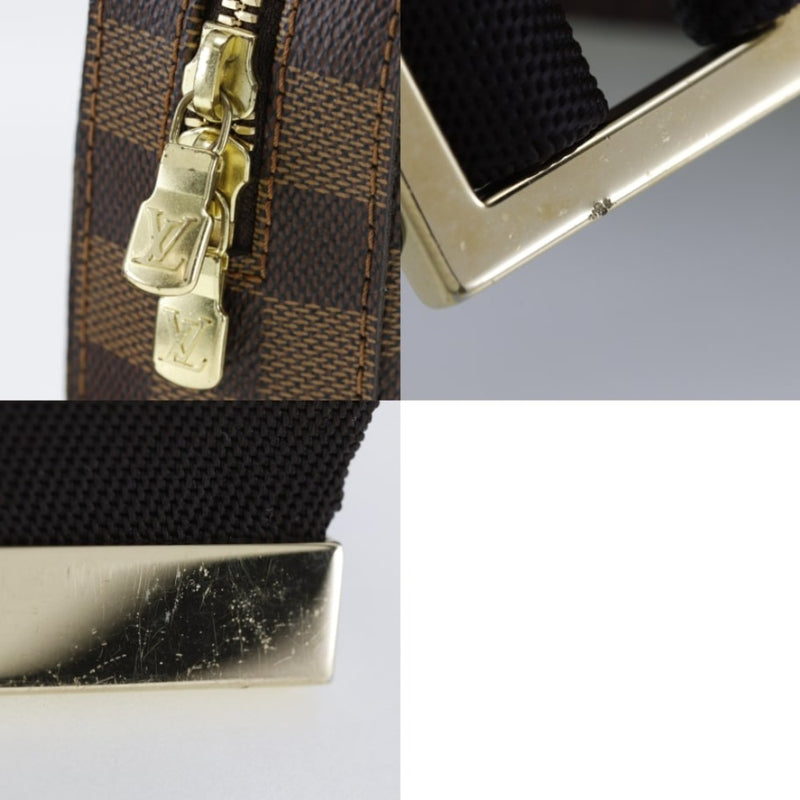 [Louis Vuitton] Louis Vuitton 
 Jeronimos waist bag 
 N51994 Damier Cambus CA0094 Brush Double Fastener Geronimos Unisex A Rank