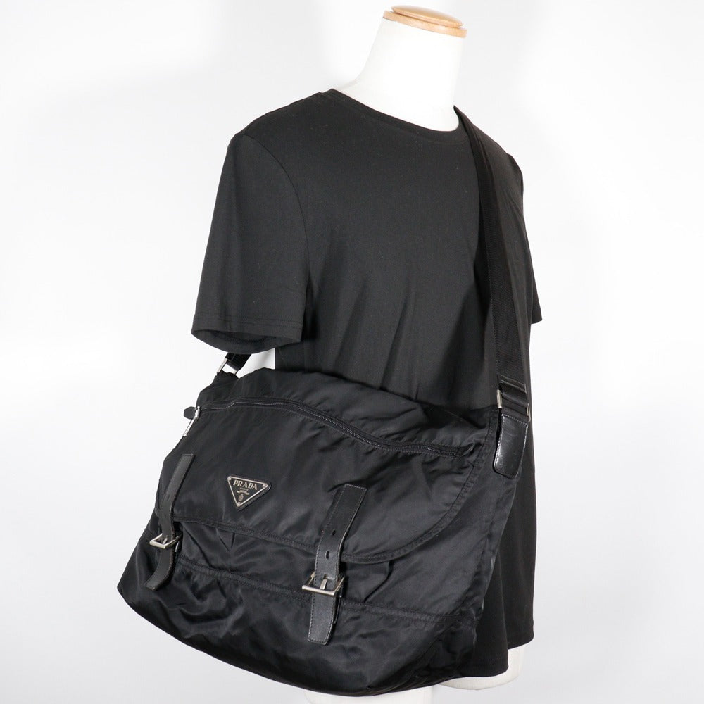 PRADA 黒 ナイロン キーホルダー プラダ PRADA PRADA バッグチャーム 2TT205 2DMK キーリング