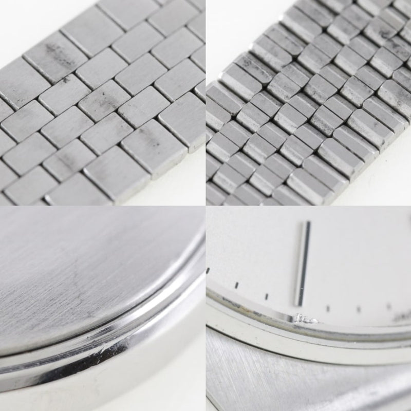 [Seiko] Seiko 
 watch 
 7832-8010 Stainless steel quartz analog display Silver dial Men
