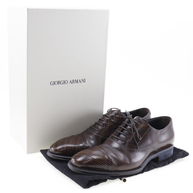 [Armani] Giorgio Armani 
 商务鞋和其他鞋子 
 皮革商务鞋男士A级