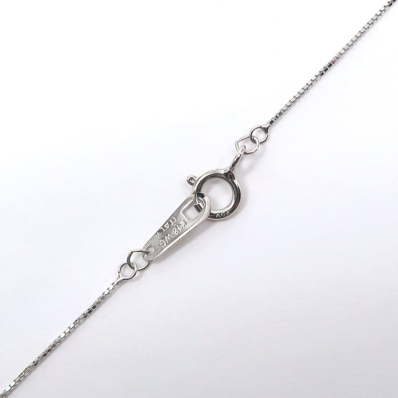 Cross necklace 
 K18 White Gold x Diamond Cross Approximately 1.1g CROSS Ladies A-Rank