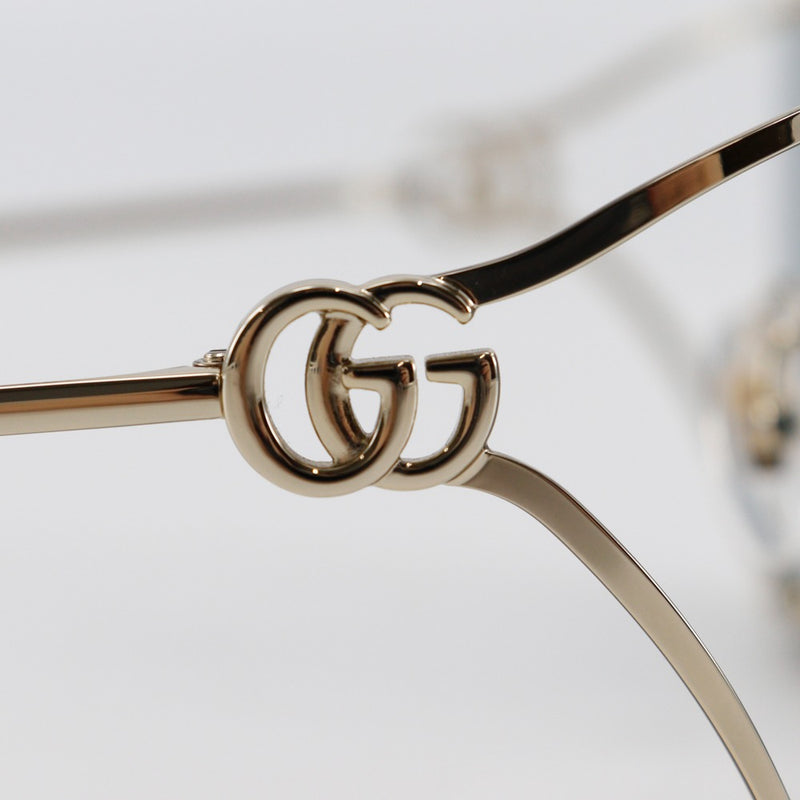 [GUCCI] Gucci Double G Sunglasses GG1713SA Metal Double G Men's A + RANG