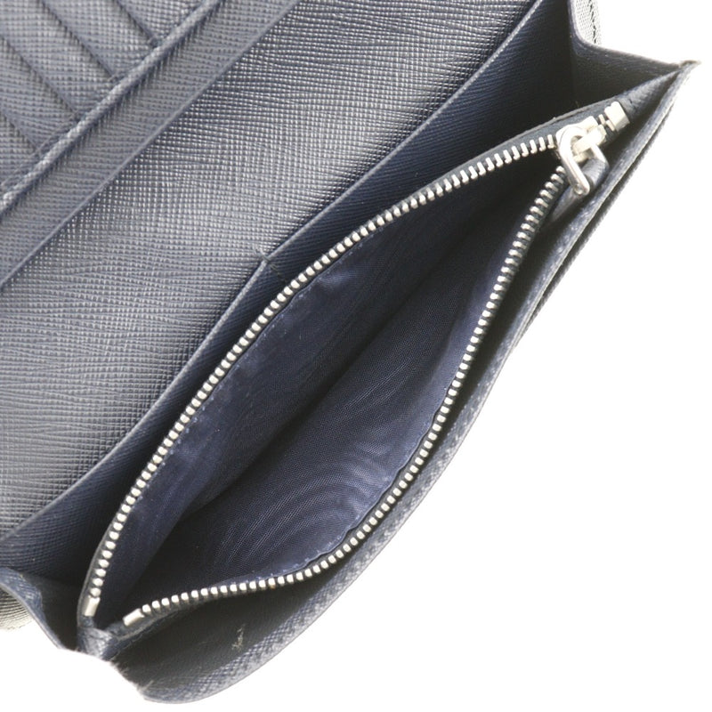 [PRADA] Prada 
 Saffiano Corner long wallet 
 2MV826 Leather Open SAFFIANO CORNER Men's A Rank