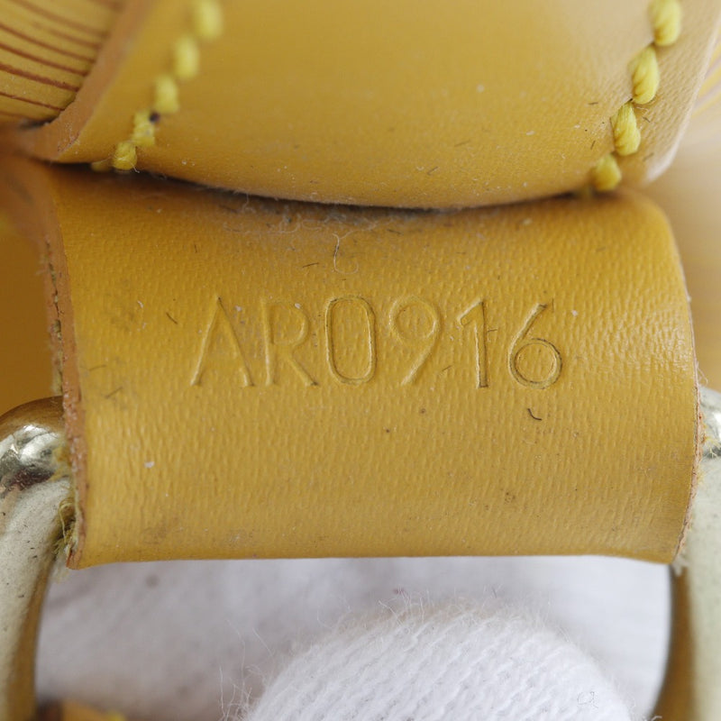 [Louis Vuitton] Louis Vuitton 
 No -shoulder bag 
 M44009 Epireather Tashiri Yellow AR0916 Engraved shoulder A5 drawstring NOE Ladies