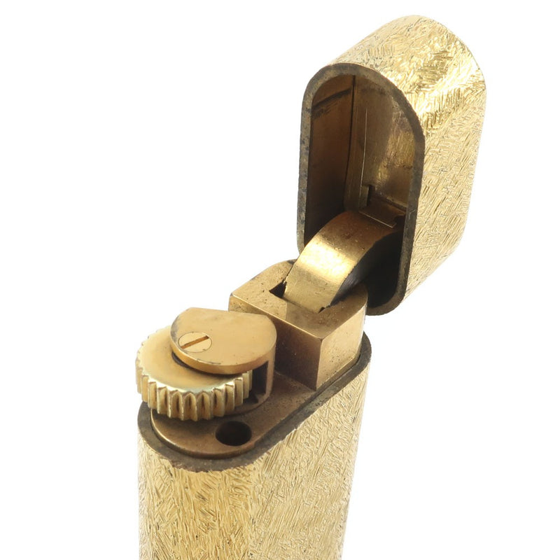 [Cartier] Cartier 
 Roller gas writer writer 
 Oval type gold ROLLER GAS Lighter _