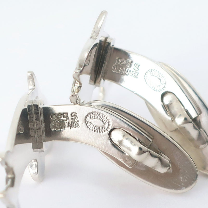 [GEORG JENSEN] Georgen Gensen Dolphin Cuffs Silver 925 Dolphin Men A-Rank