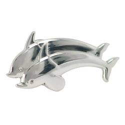 [Georg Jensen] George Jensen Dolphin Pin Silver 925 Dolphin Men's A-Rank