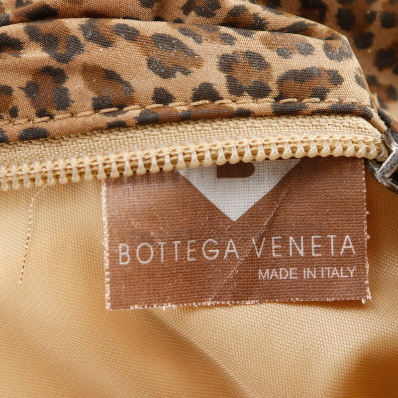 [Bottegaveneta]BOTTEGA VENETA Bolsos reversibles de leopardo leopardo impresión poliuretano x vinilo marrón/bolso rosa A4 Abierta B-Rank de mujer reversible para mujeres reversibles