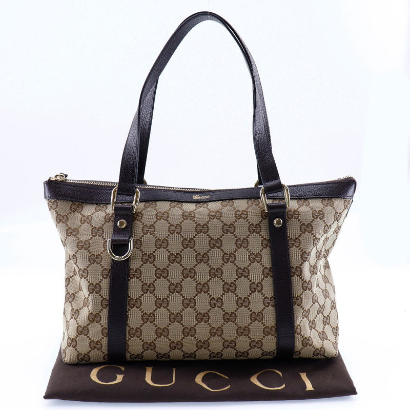 [Gucci] Gucci手提袋141470 GG帆布肩膀悬挂A5紧固件女士