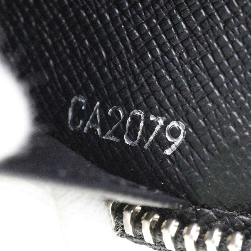 [Louis Vuitton] Louis Vuitton 
 Organizador zippy billetera larga 
 N60111 Dami Graphit Canvas CA2079 Grabado Zippy Organizer Men A Rank