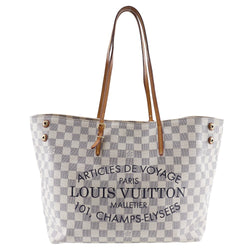[Louis Vuitton] Louis Vuitton 
 Hippo MM tote bag 
 N41375 Damier Eulu Canvas Shoulder Hand Prince Open HIPPO MM Ladies