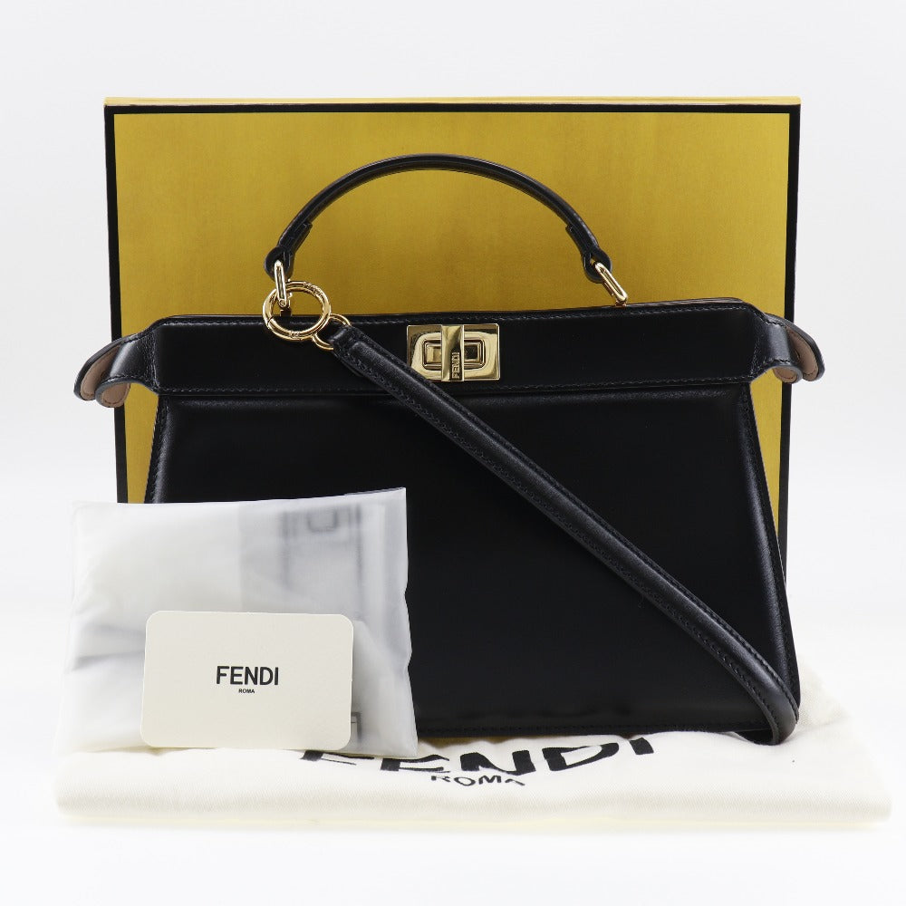 FENDI】フェンディ ピーカブー アイシーユー イーストウエスト ハンドバッグ PEEKABOO ISEEU EAST-WEST 8BN –  KYOTO NISHIKINO