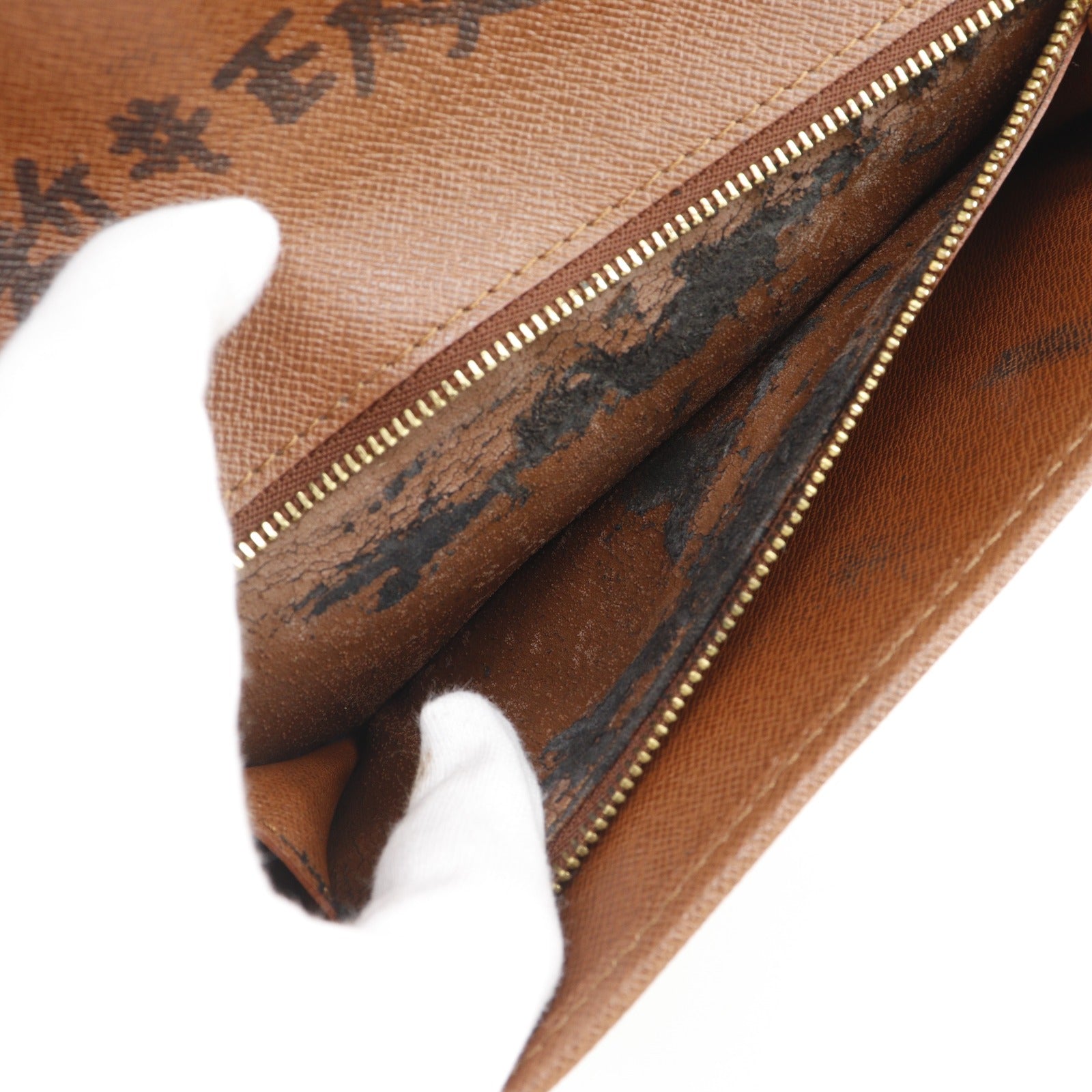 ルイヴィトン◇ボルドー クラッチバッグ モノグラム M51798 内ベタ無し箱付 LOUIS VUITTON】ルイ・ヴィトン ボルドー24 クラッチバッグ M51798