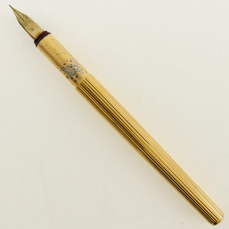 [Montblanc] Montblanc Nobless Fountain Pen stylo Pen Pen Tip 585 (K14) F (CHIGH) Stormer Gold Gold Color Noblesse_