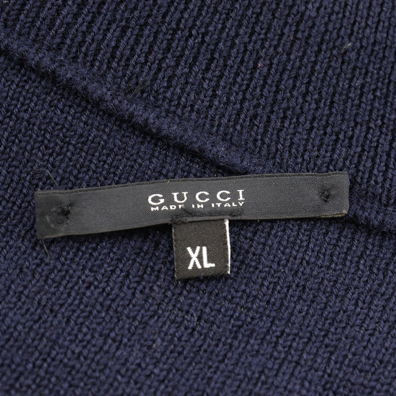 [Gucci] Gucci 
 Suéter zip -up 
 Algodón zip up de hombres