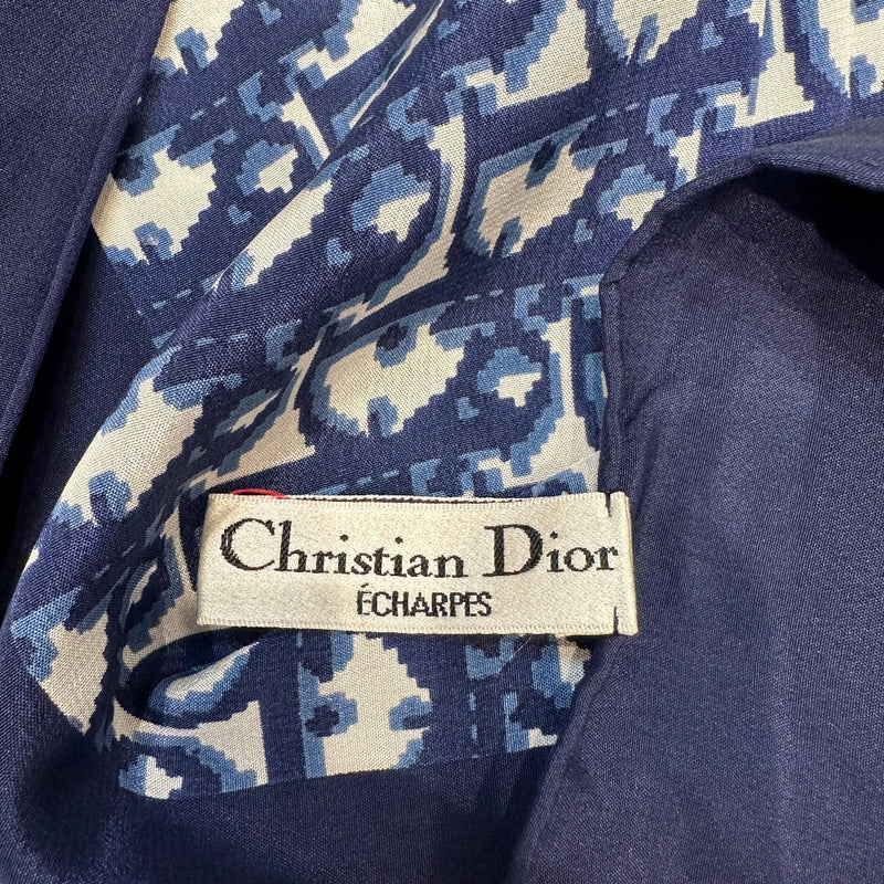 【Dior】クリスチャンディオール
 トロッター スカーフ
 シルク Trotter レディース