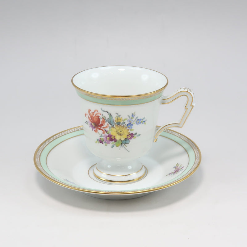 [HOCHST] Copa de vajilla Hofrat y platillo de porcelana Hofrat _s rango