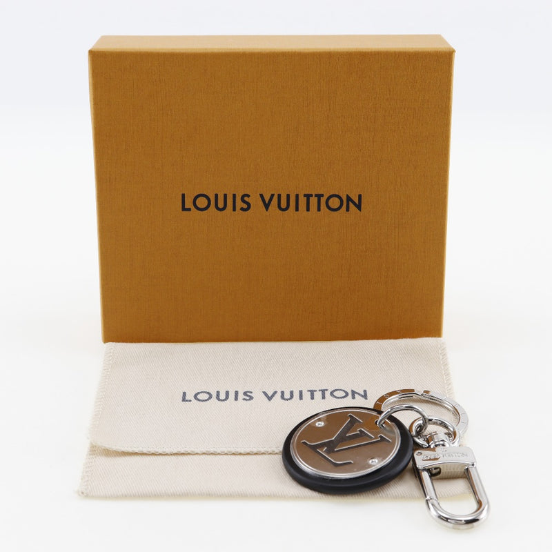 【LOUIS VUITTON】ルイ・ヴィトン
 LVサークル バッグチャーム キーホルダー
 M67362 金属製 LV Circle Bag Charm ユニセックスAランク