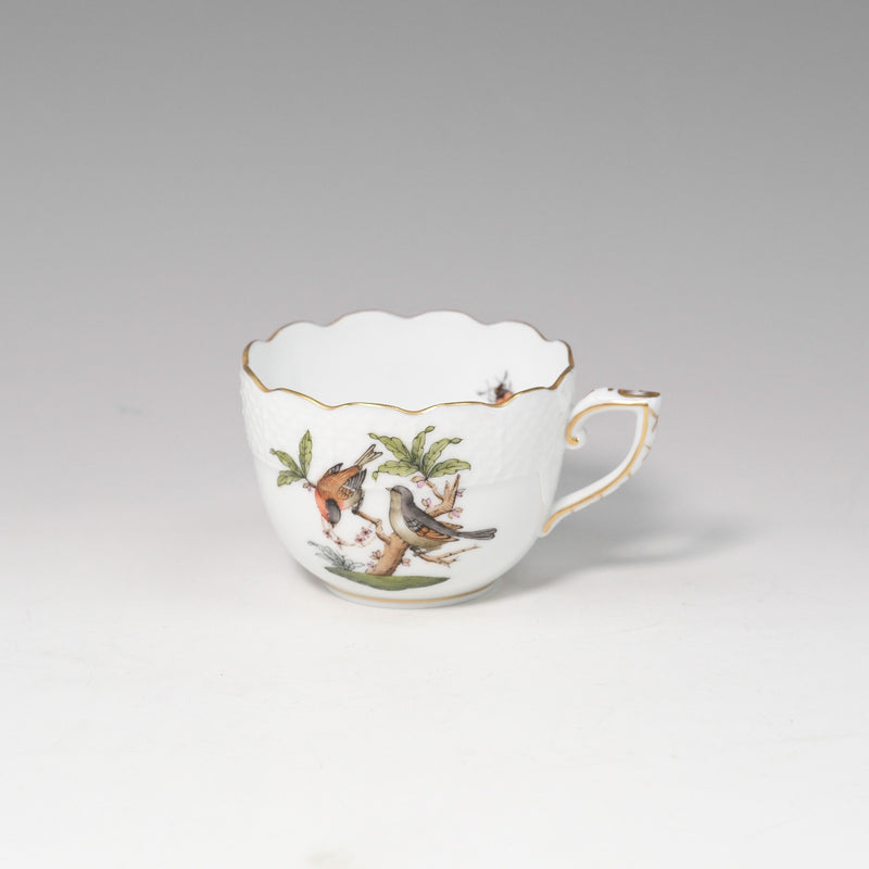 [HEREND] Herend 
 Rothschildbird tableware 
 Cup & Saucer 711/RO ROTHSCHILD BIRD_A+Rank