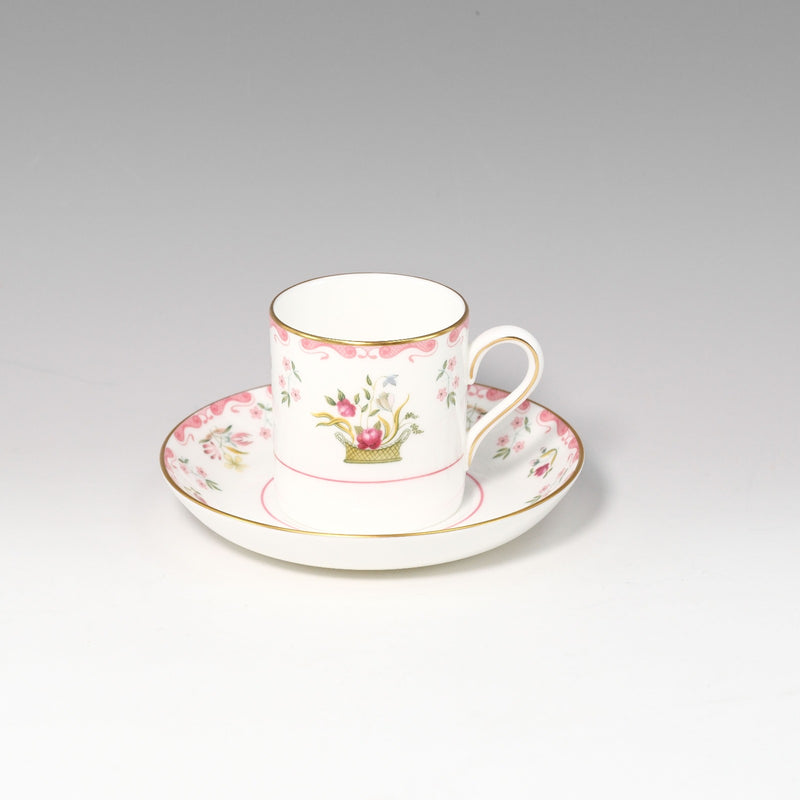 [Wedgwood] Wedgewood 
 Bianca tableware 
 Demitas Cup & Saucer × 2 Bianca_a+Rank