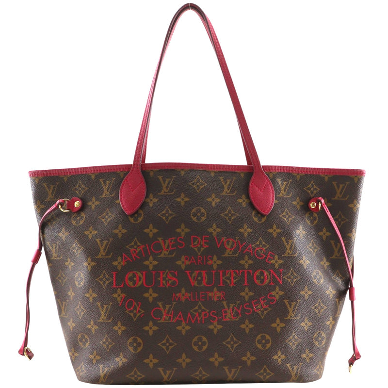 【LOUIS VUITTON】ルイ・ヴィトン ネヴァーフルMM モノグラムイカット トートバッグ
 M40940