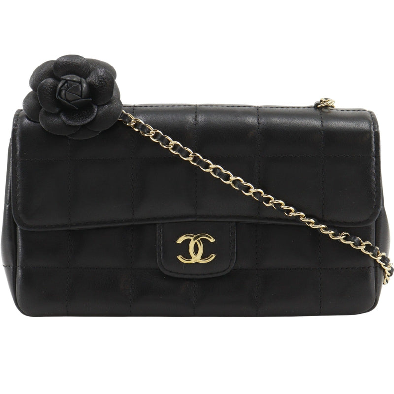 べ*こ様 CHANELハンドバッグノベルティ CHANEL] Chanel Chocolate Bar camellia Shoulder Bag – NISHIKINO
