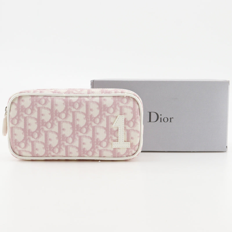 Christian Dior ディオール トロッター ミニポーチ No.1 Dior】クリスチャンディオール トロッター No.1 ポーチ – NISHIKINO