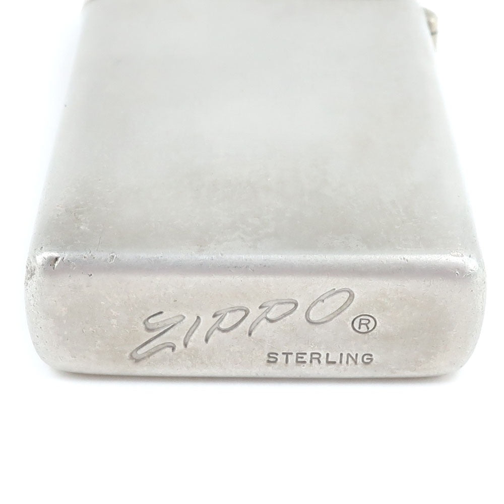 【ZIPPO】ジッポー スリムジッポー ライター 斜字体 筆記体 旧ロゴ ビンテージ スターリングシルバー Slim Zippo _ – KYOTO  NISHIKINO