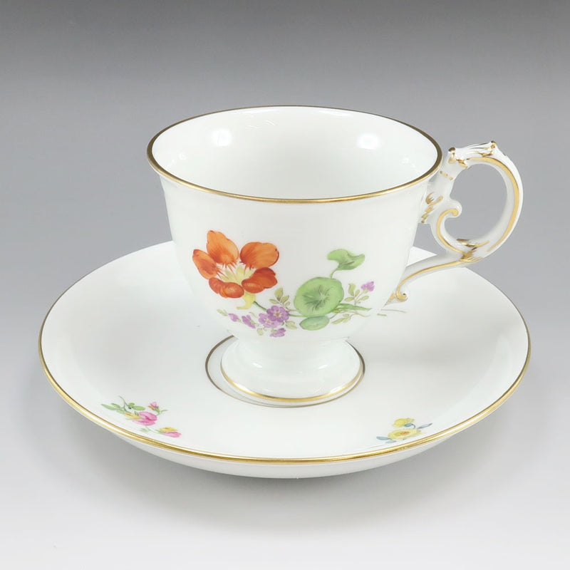Meissen】マイセン ベーシックフラワー 二つ花 食器 040110