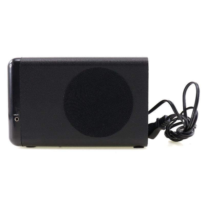 [OHM] Ohm Electric 
 AudioComm's audio equipment 
 2.1ch with built-in amplifier speaker system ASP-2200Z-K Black Audiocomm _