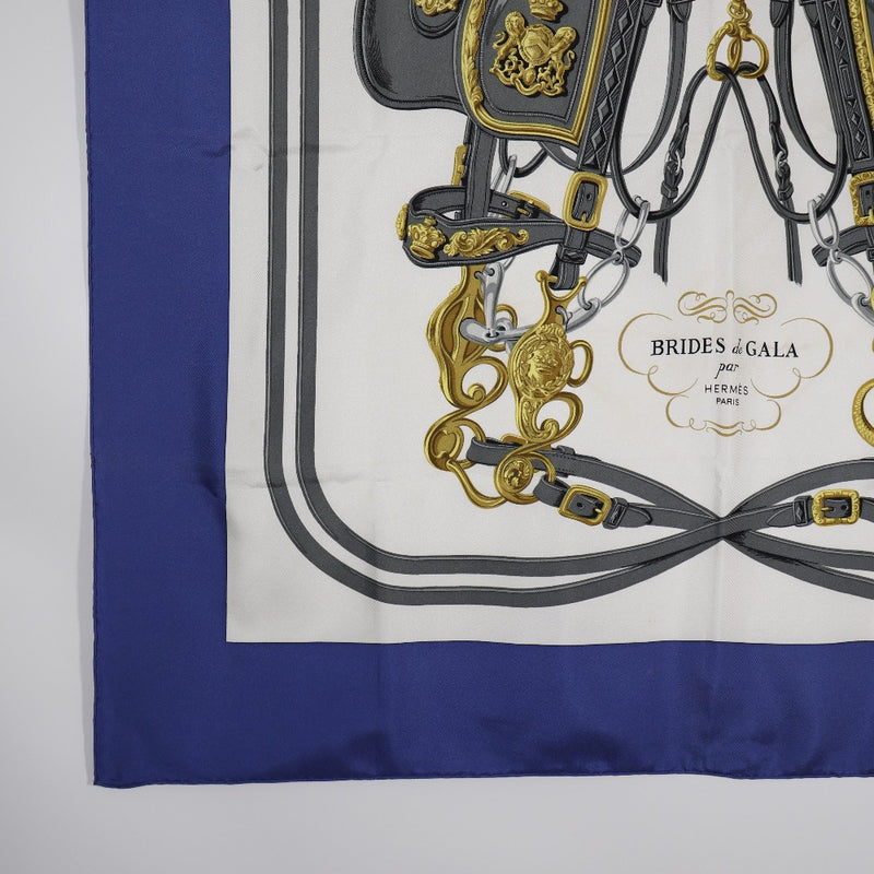 HERMES】エルメス カレ90 スカーフ BRIDES de GALA 式典用馬勒 シルク ...