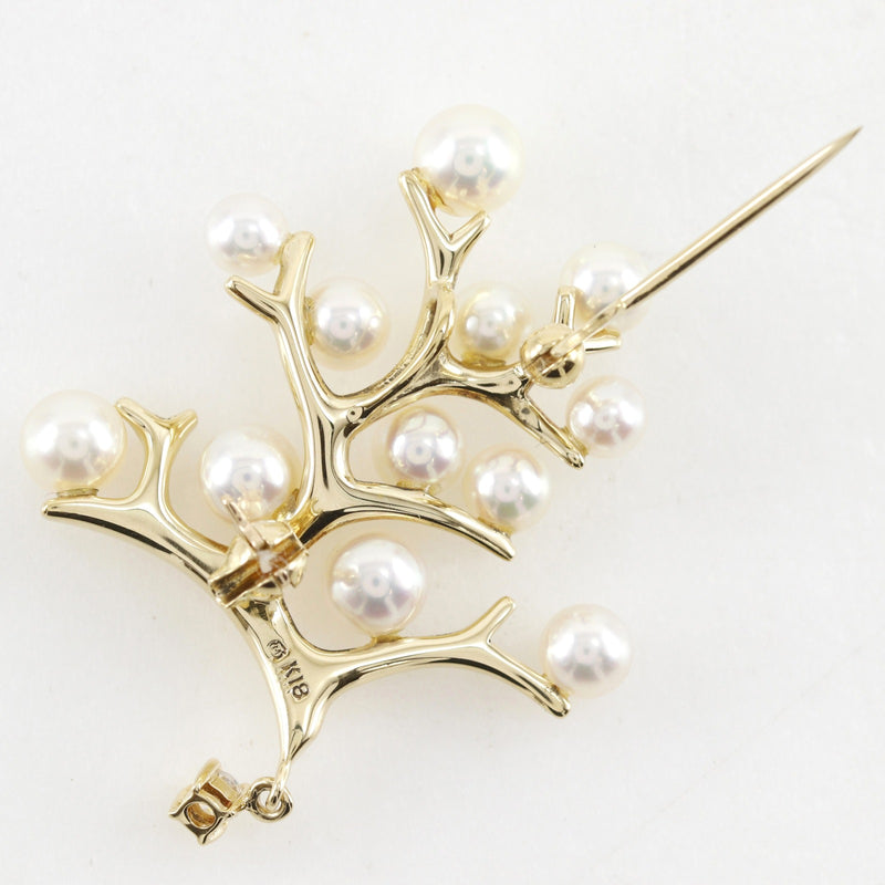 ミキモト ブローチ アンティーク ミキモト MIKIMOTO 御木本 ブローチ