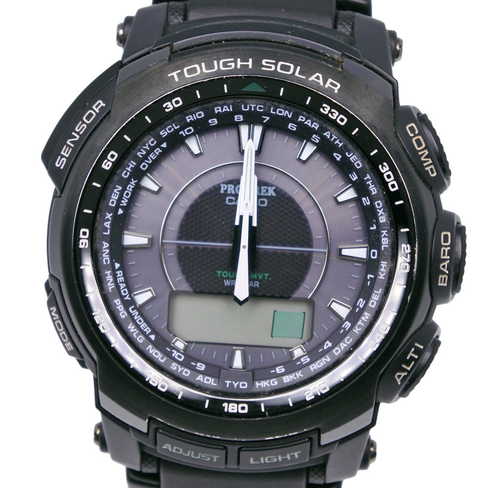 CASIO】カシオ PROTREX 腕時計 PRW-5100 タフソーラー電波時計
