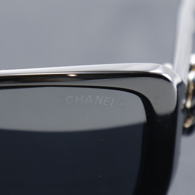 [Chanel] Chanel 
 Gafas de sol Camelia 
 COCO Mark 5111 plástico Camelia negra Damas A-Rank