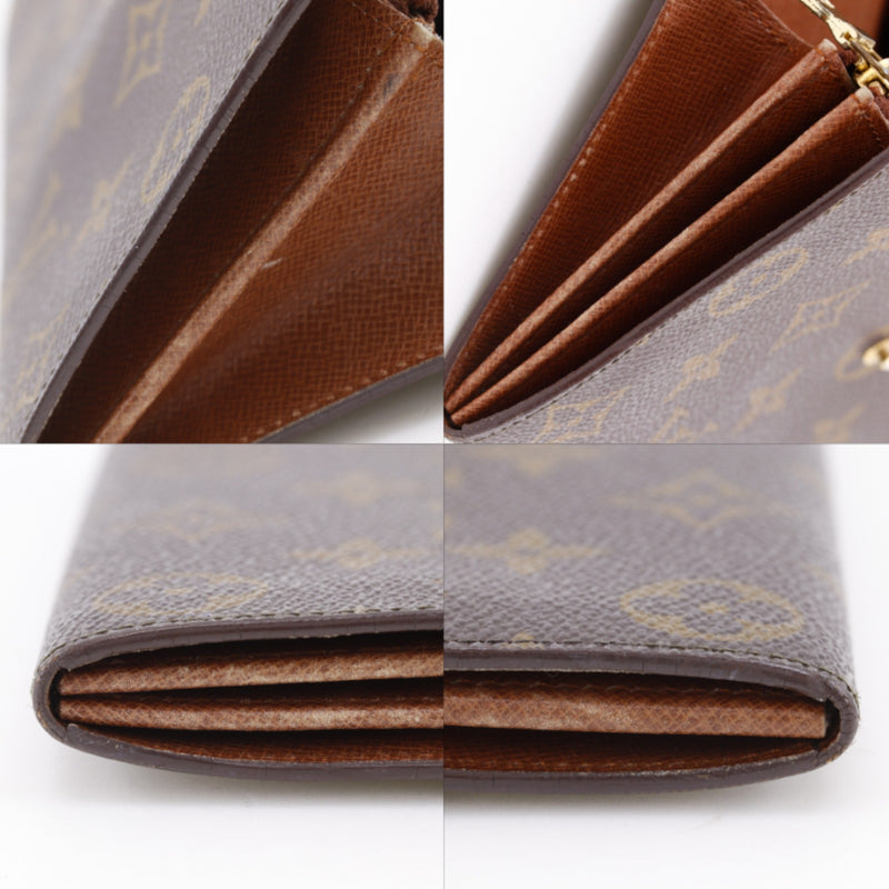 LOUIS VUITTON】ルイ・ヴィトン ポシェット・ポルト モネ クレディ 長